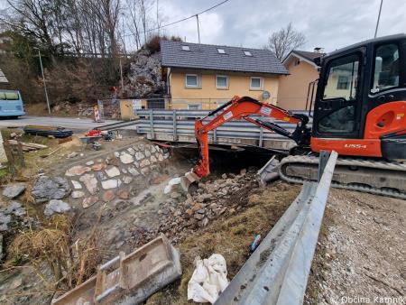 Sanacija mostu Šmartno v Tuhinju (2)